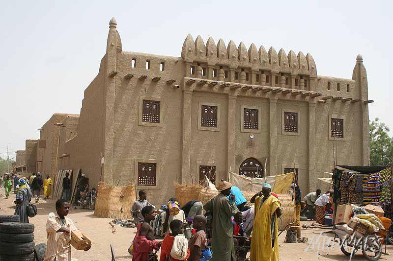 Mud Maps Africa Djenne 3670